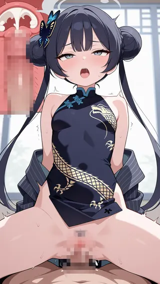 キサキのぷにマンにたっぷり中出し！落ち着いた雰囲気の小柄な子には思いっきり犯す！ 18枚目