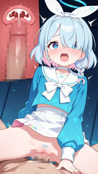 アロナに性処理を依頼してセックスまで！優秀なOSが丁寧に搾り取ってくれる！ 18枚目