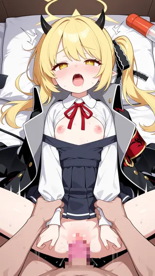 イブキがエッチなこと覚えてしまう！先生にご奉仕フェラでメロメロ！ 11枚目